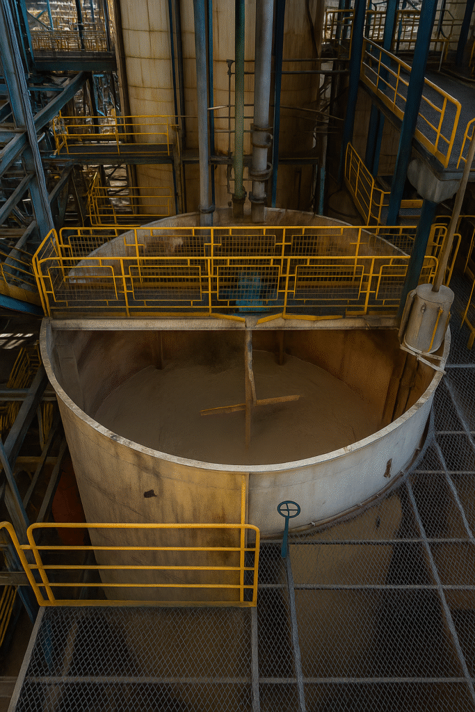 Quimergia Inovação 11 Tanque Industrial em Instalacao Processadora